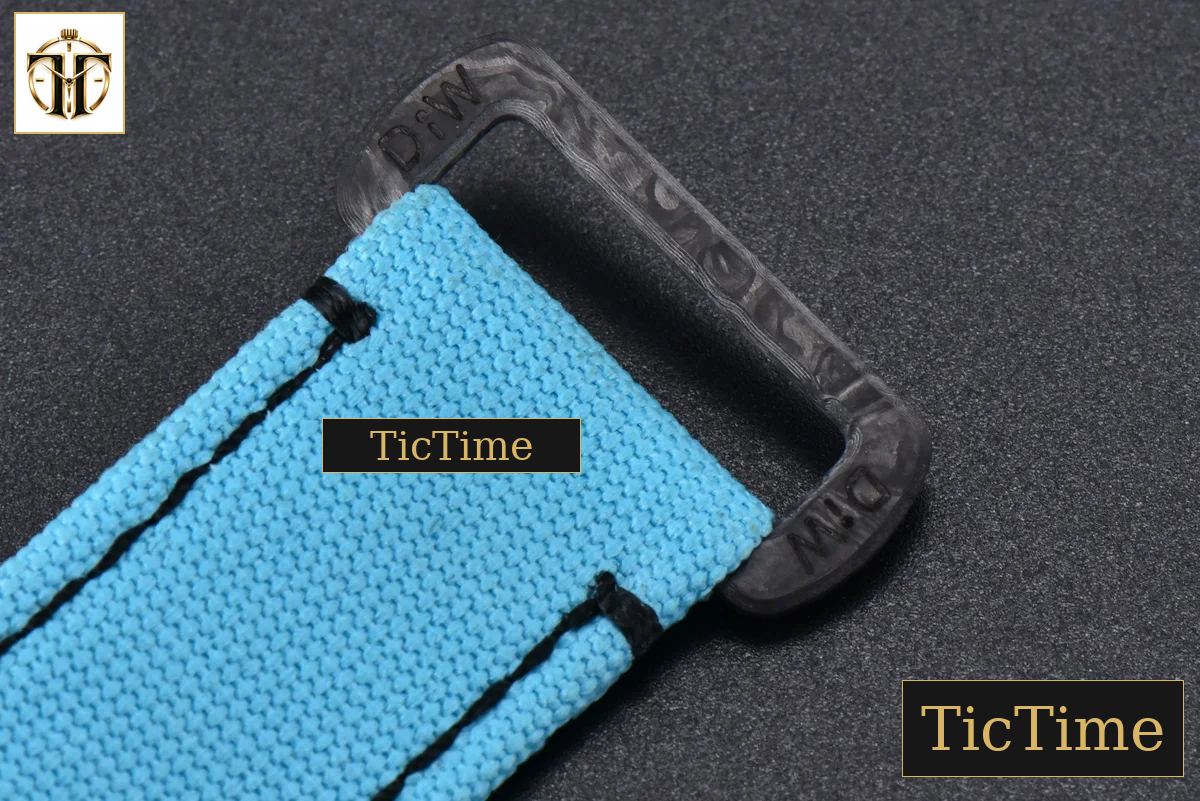 Daytona Montoya Carbon Fiber 40mm DIWF Skeleton Dial Blue Nylon Strap 4130 — foto 22