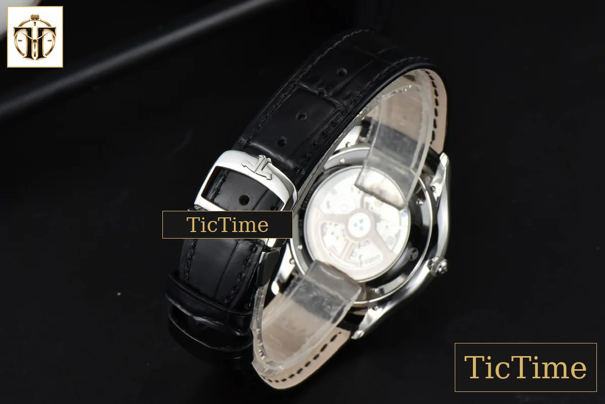 Master Ultra Thin Date 1282510 40mm ZF Silver Dial Black Leather Strap A899 — foto 13