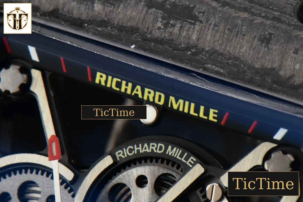 NTPT RM035-02 ZF Skeleton Dial Black Rubber Strap V5 NH05A — foto 12