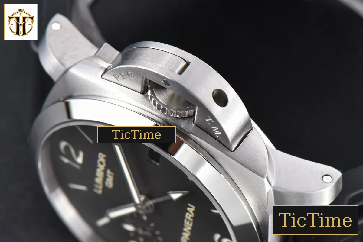 Luminor Marina GMT PAM320 44mm VSF Black Dial Rubber Strap P9001 — foto 11