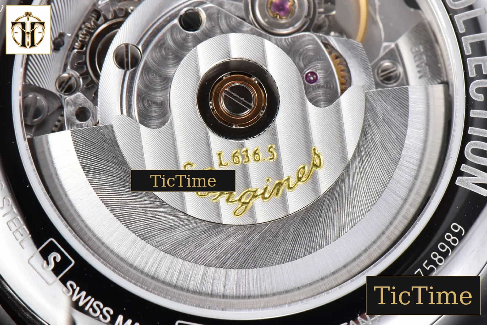 Master Automatic 40mm LGF White Dial Leather Strap — foto 21