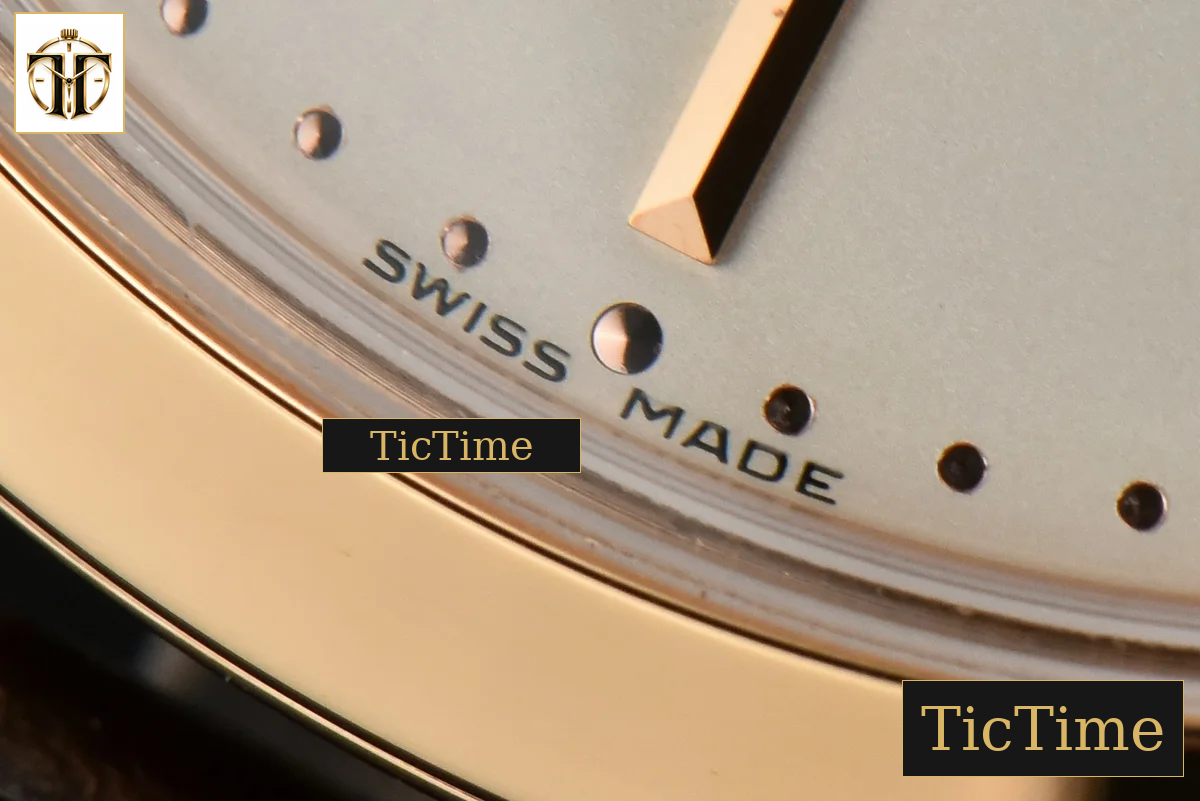 Calatrava 5296R 38mm ZF RG Beige Dial Brown Leather Strap 9015 — foto 7