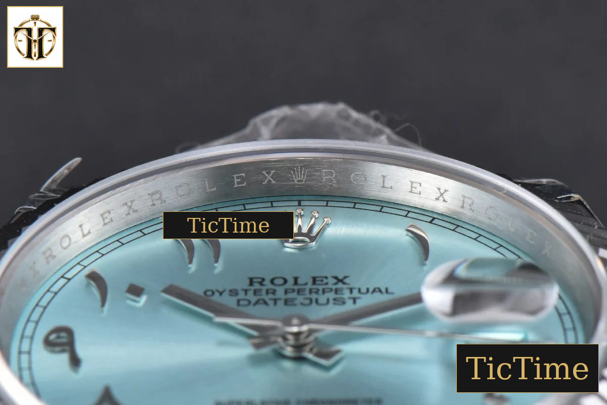 DateJust 126334 41mm BPF Ice Blue Arabic Dial Jubilee Bracelet A2824 — foto 13