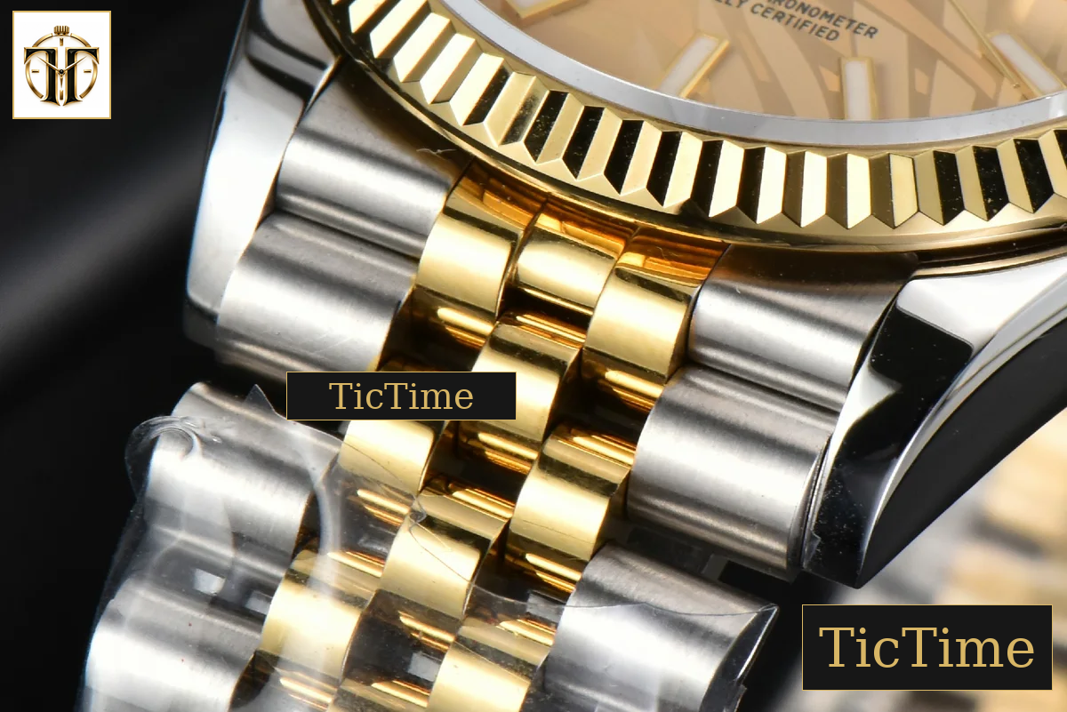 DateJust 36mm BPF YG/SS YG Plam Dial Jubilee Bracelet A2824 — foto 10