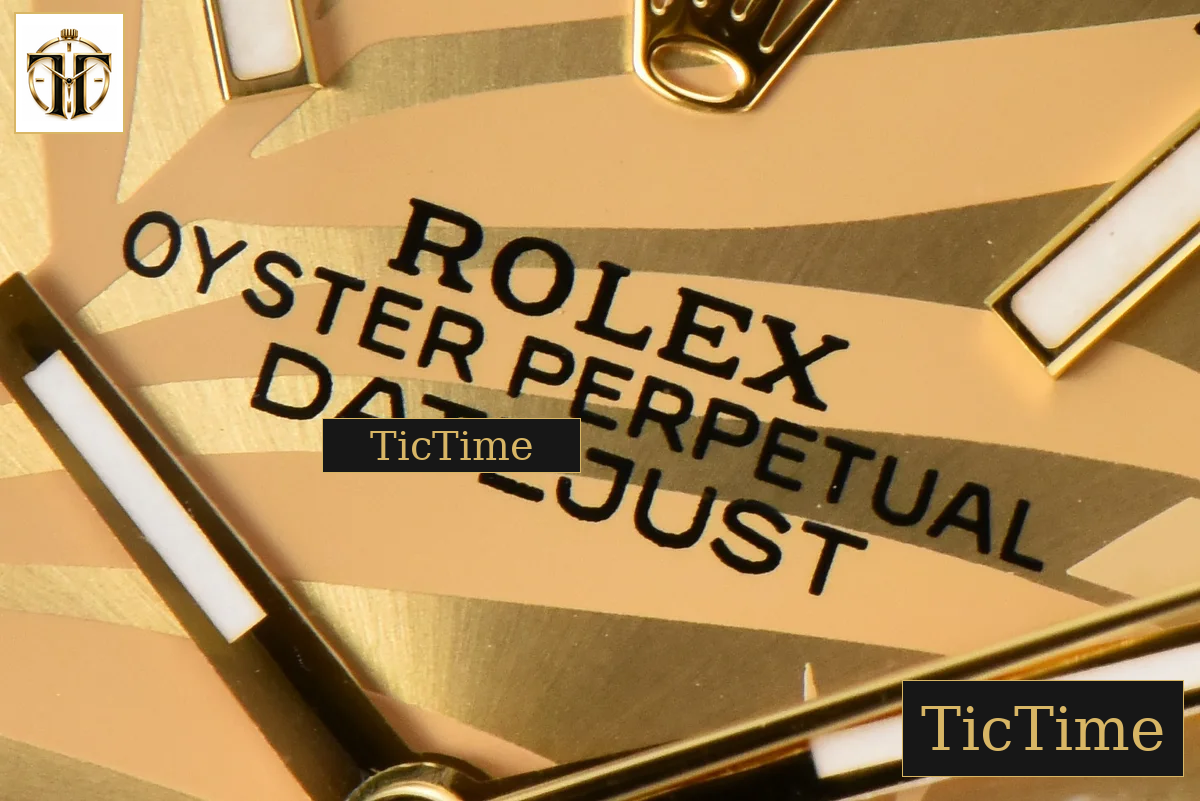 DateJust 36mm BPF YG/SS Diamond YG Plam Dial Jubilee Bracelet A2824 — foto 9