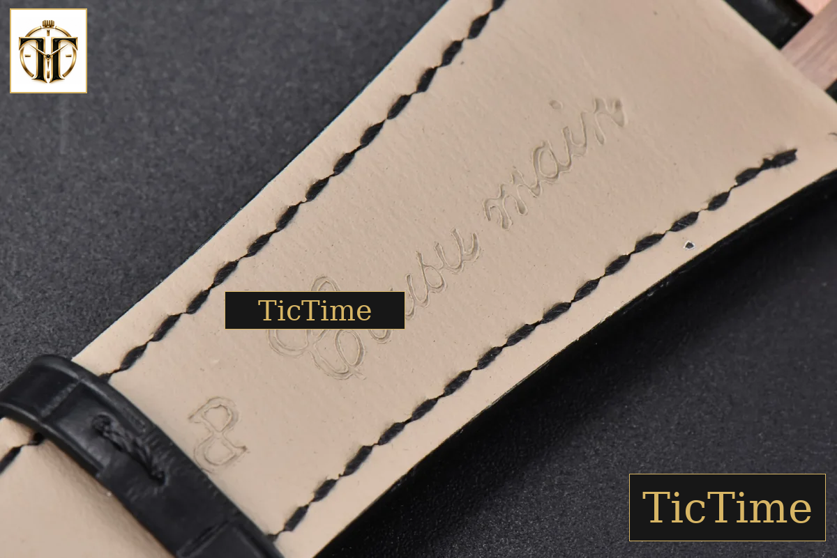 Royal Oak 15400 41mm IPF RG Black Textured Dial Black Leather Strap SA3120 — foto 28