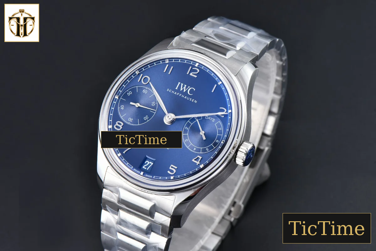 Portugieser Automatic 7 Days IWC0562E 42mm APSF SS Blue Dial Numeral Markers SS Bracelet A52010 — foto 4