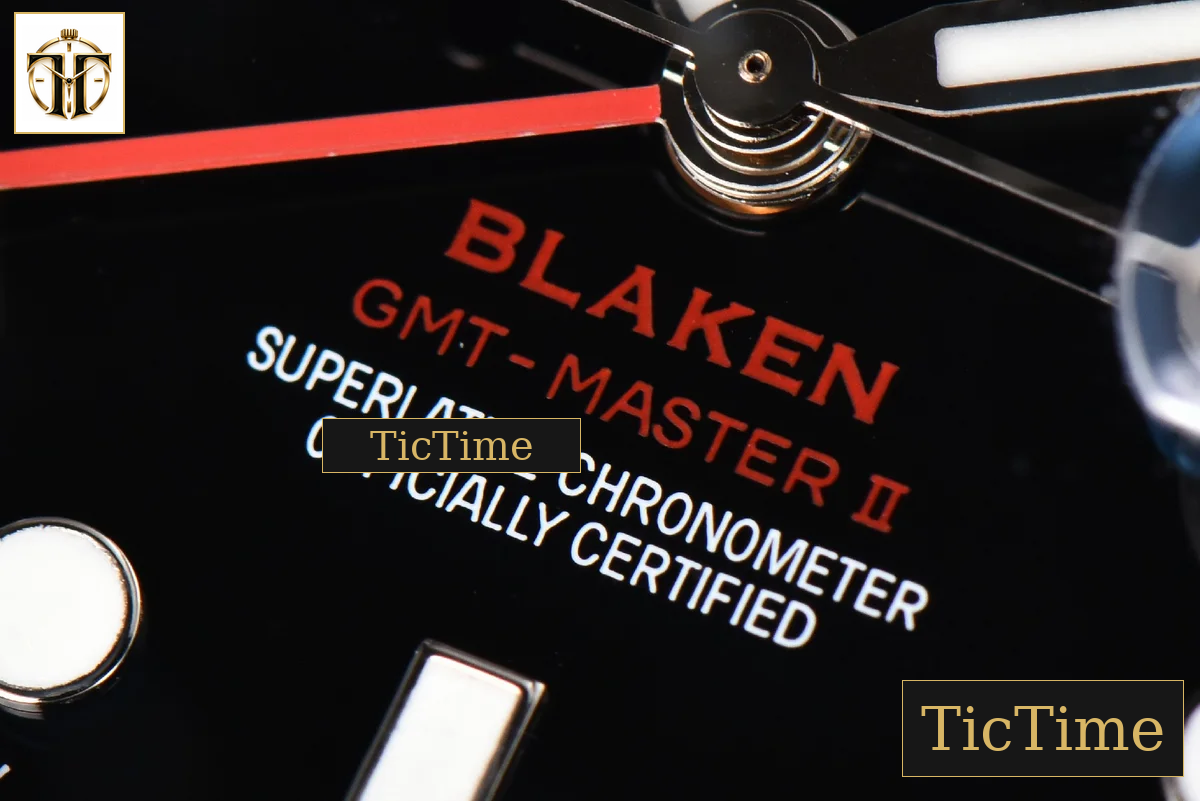 Blaken Submariner LN 116610 IPKF Red Hand PVD Bracelet A2836 — foto 7