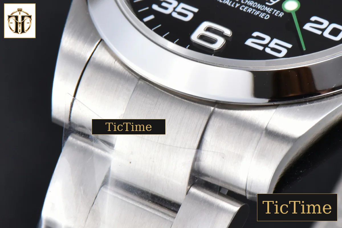 AirKing 126900 40mm GMF Black Dial SS Bracelet VR3230 — foto 10