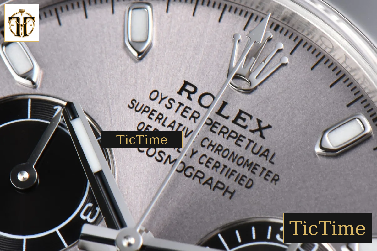 Daytona 116509 APSF SS Silver Dial Lume Marker SS Bracelet SH4130 — foto 6