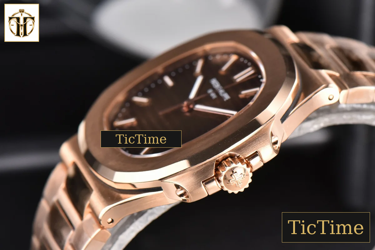 Nautilus 5711R 40mm 3KF Brown Dial RG Bracelet V3 A324 — foto 9