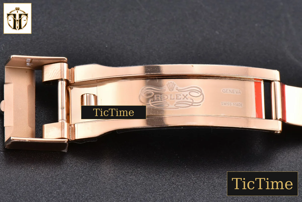 Daytona 116505 40mm Clean Factory RG Brown Dial Black Subdials RG Bracelet A4130 — foto 33