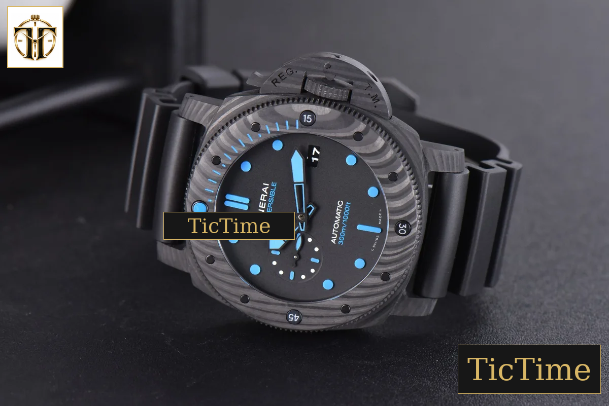 Carbotech PAM1616 47mm VSF Blue Logo Black Rubber Strap V3 P.9000 — foto 11