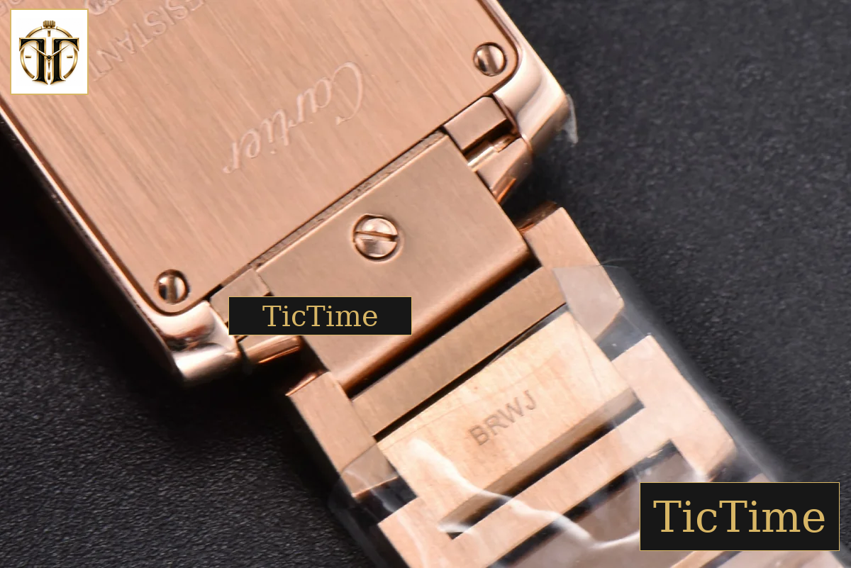 Tank Francaise Small 25.7mmx21.2mm 8848F RG Bracelet Quartz — foto 17