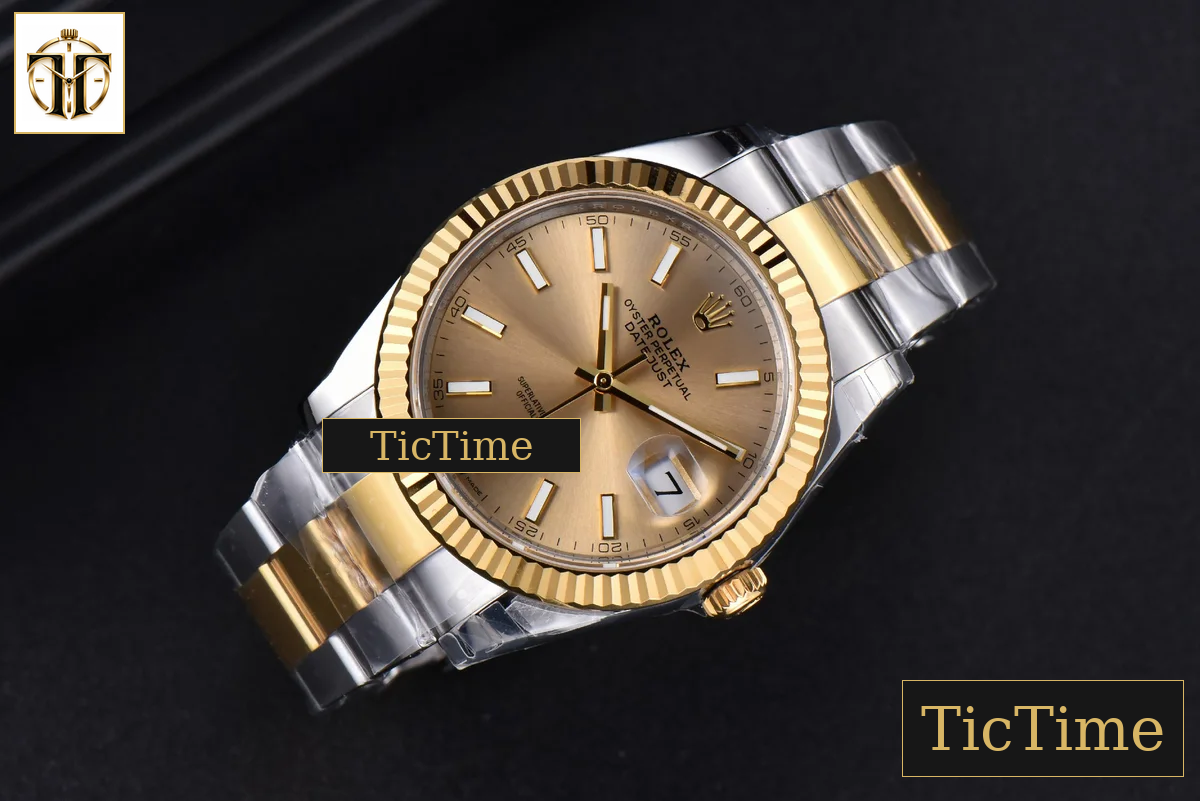 DateJust 126333 41mm VSF YG/SS Fluted Bezel YG Dial Oyster Bracelet VS3235 — foto 30