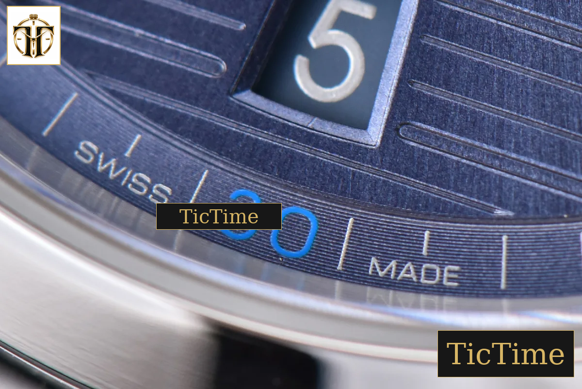 Aqua Terra 150M Master Chronometers Dark 41mm VSF Blue Dial Blue Hand Rubber Strap A8900 — foto 6