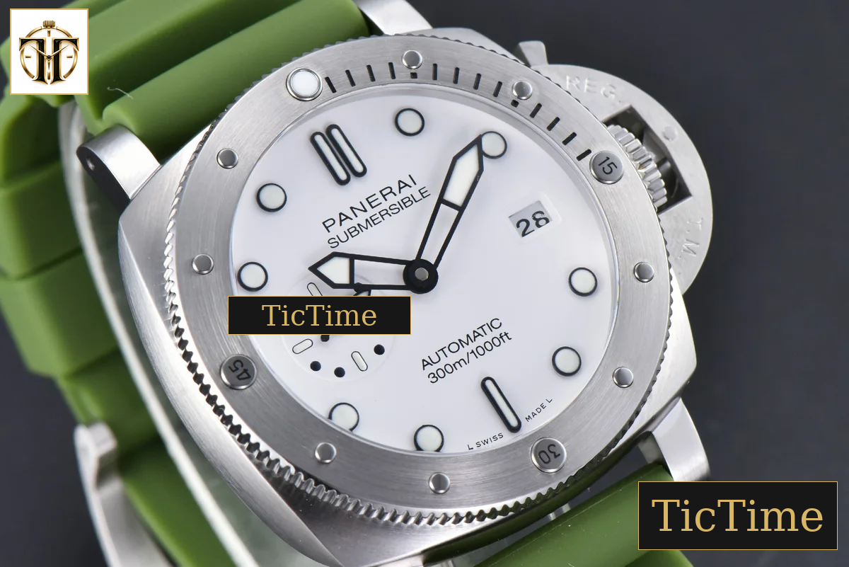 PAM1226 44mm TTF White Dial Rubber Strap P9010 — foto 12