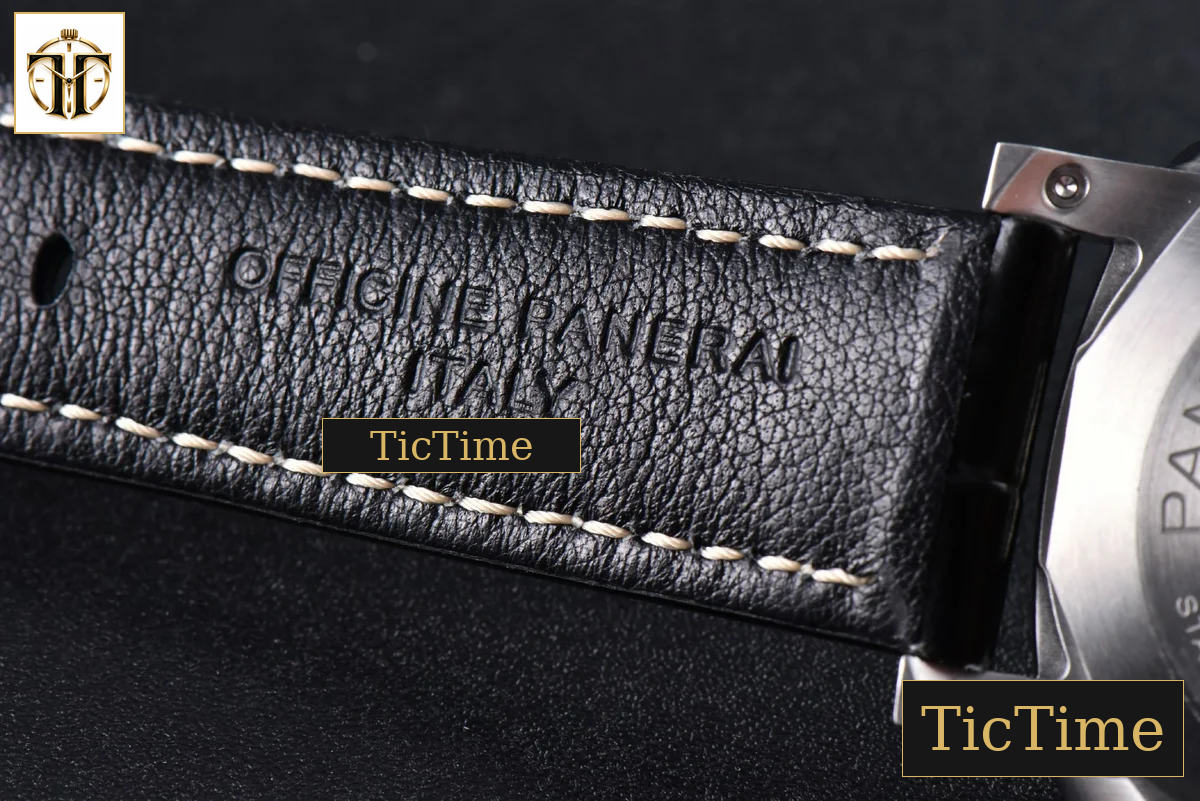 PAM1312 44mm VSF Black Dial Black Leather Strap P.9010 — foto 22