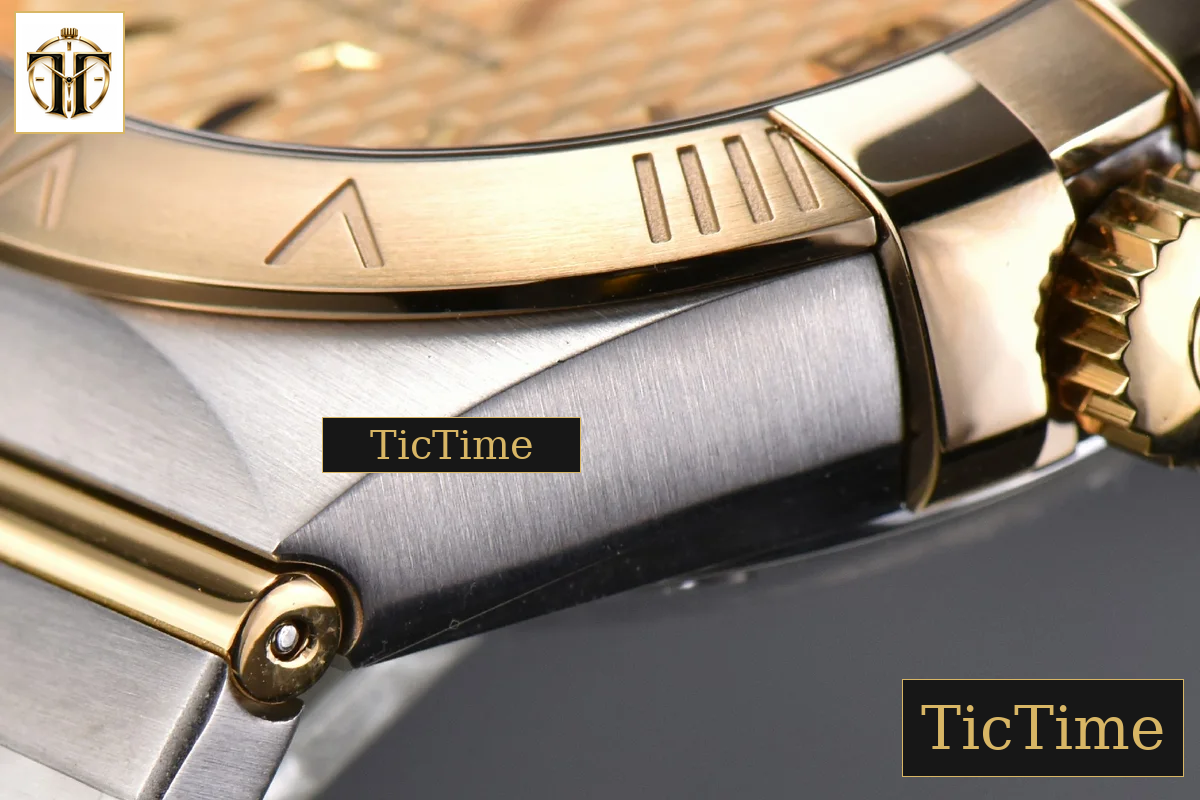 Constellation 38mm VSF YG/SS Gold Textured Dial YG/SS Bracelet A8500 — foto 11