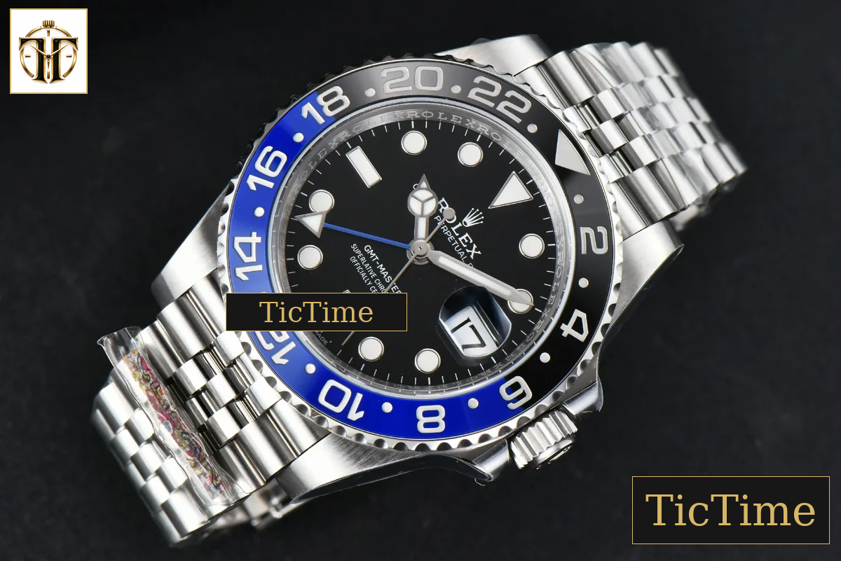GMT-Master II BLNR 126710 Clean Factory Black/Blue Ceramic Jubilee Bracelet V3 DD3285 — foto 11