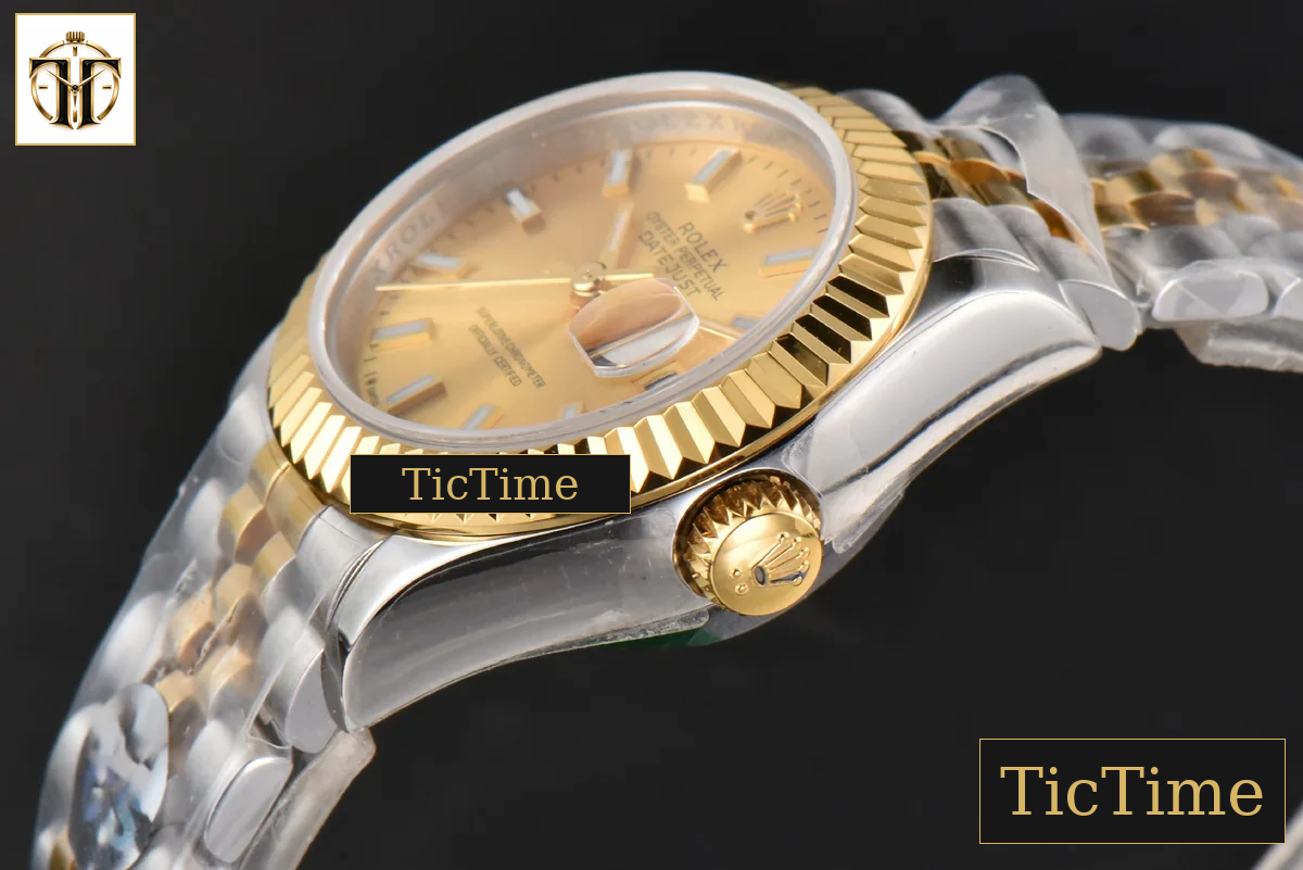 DateJust Ladies 28mm WF YG/SS YG Dial Jubilee Bracelet A2236 — foto 11