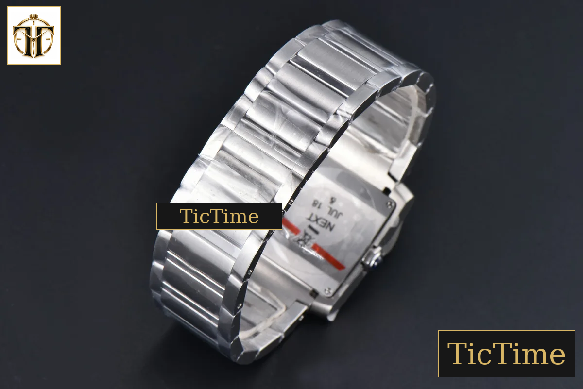 Tank Francaise Medium 32mmx 27mm 8848F Diamond SS Bracelet Quartz — foto 25