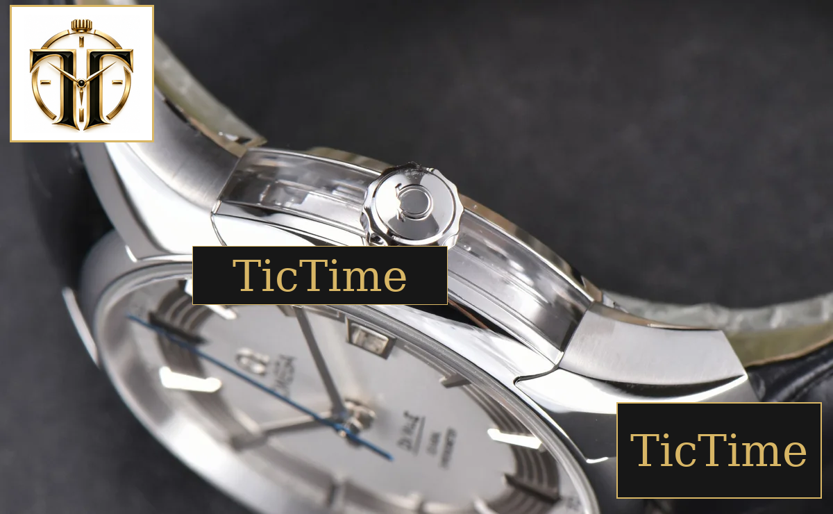 De Ville Hour Vision 41mm VSF White/Silver Dial Black Croco Strap A8500 — foto 8