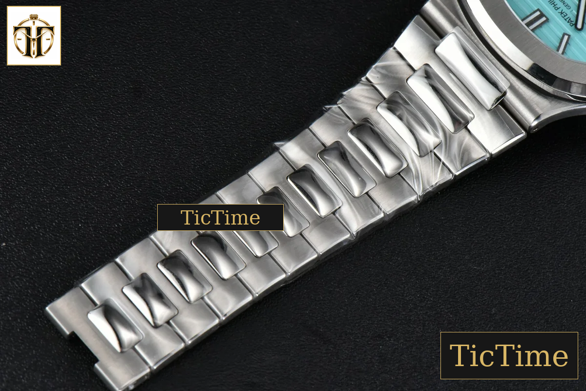 Nautilus 5711 40mm 3KF Tiffany Blue Dial SS Bracelet V3 A324CS — foto 25