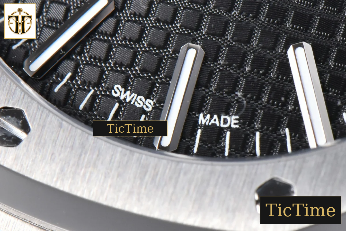 Royal Oak “50th Anniversary” 15510 41mm APSF SS Black Dial SS Bracelet V2 Free Sprung SA4302 — foto 7