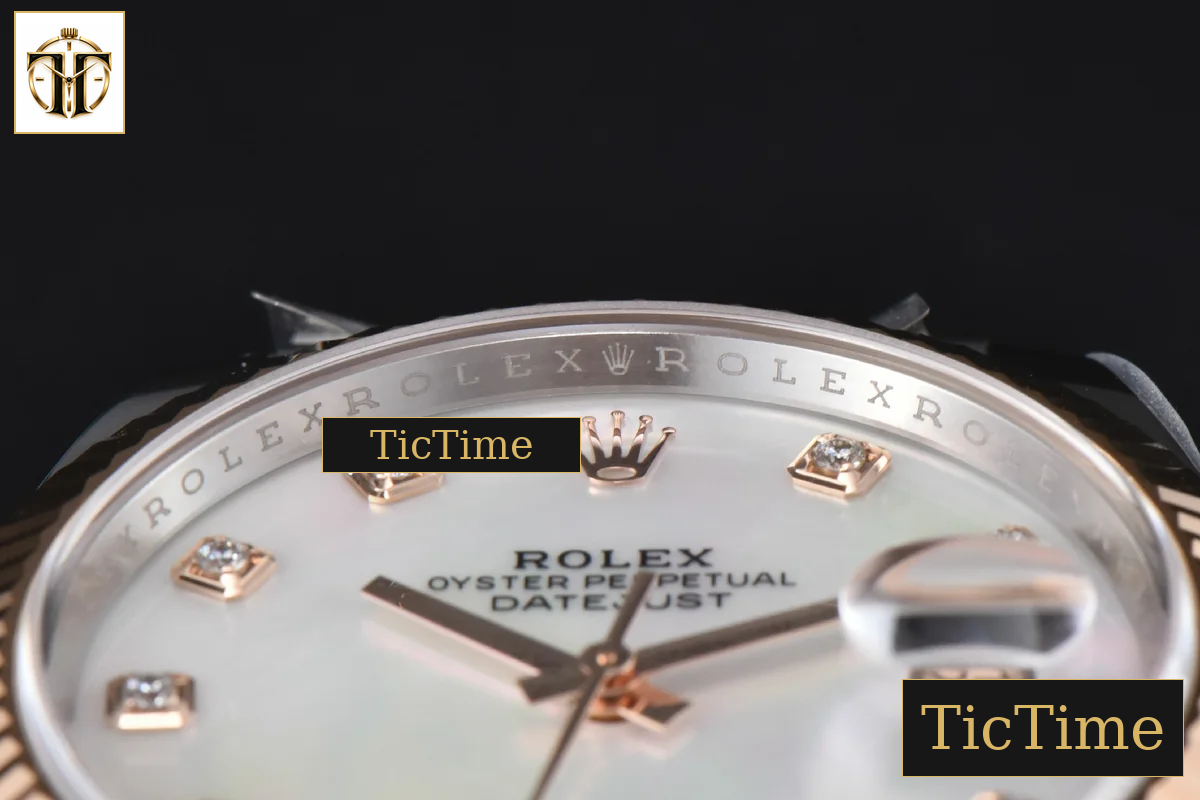 DateJust 126331 41mm Clean Factory RG/SS MOP Dial Jubilee Bracelet VR3235 — foto 12