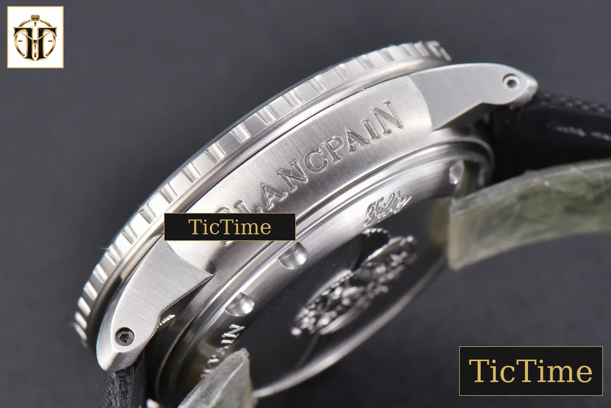 Fifty Fathoms 45mm ZF Black Black Dial SS Bracelet A2836 — foto 15