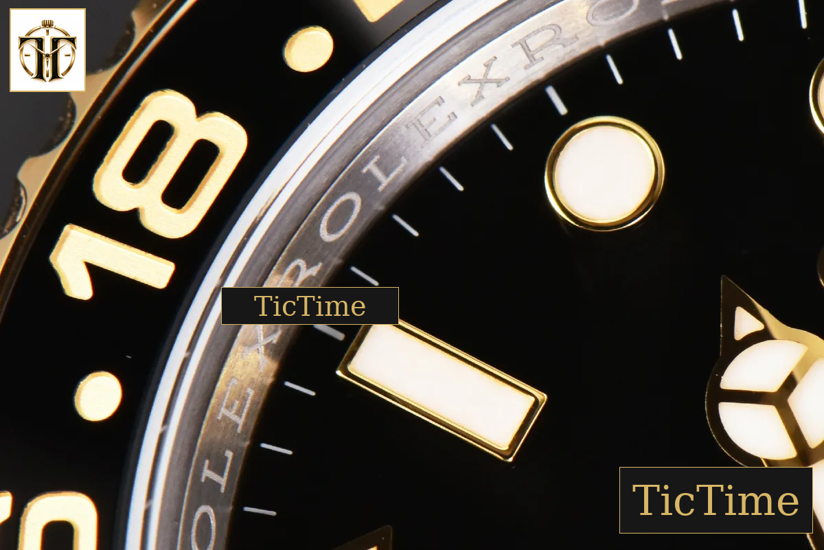 GMT Master II 116713 40mm Clean Factory YG/SS 904L Black Dial Oyster Bracelet VR3186 — foto 6