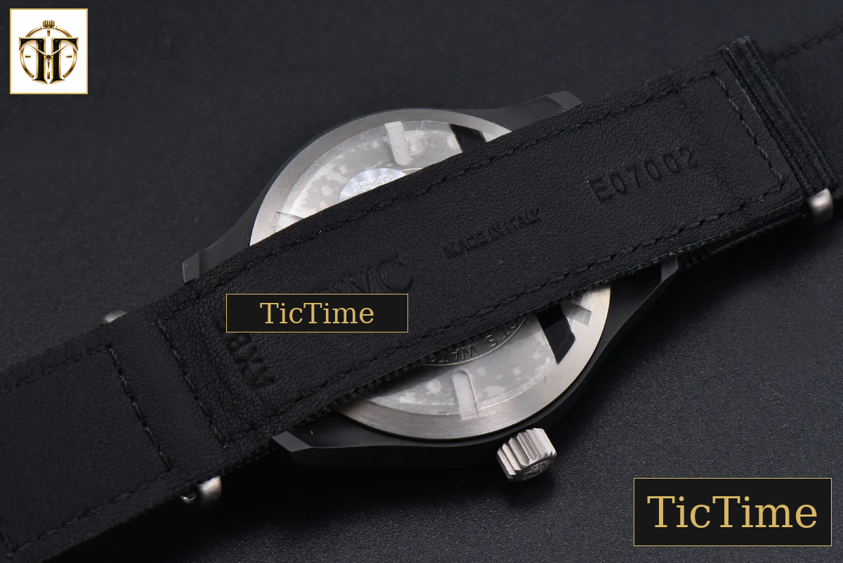 Pilot Top Gun IW326906 41mm V7F Black Ceramic Black Nylon Strap A32111 — foto 25