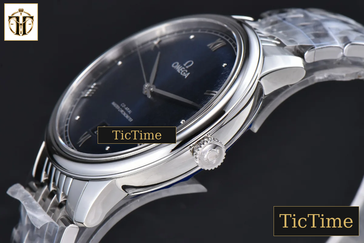 De Ville Prestige 40mm VSF Blue Dial SS Bracelet A8800 — foto 10