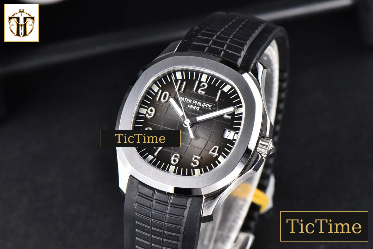 Aquanaut 5167 40mm 3KF Black Dial Black Rubber Strap V3 A330 — foto 4