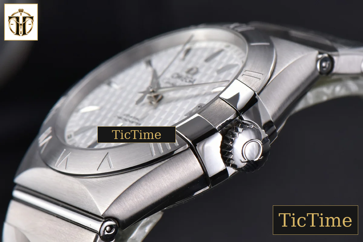 Constellation 38mm VSF White Textured Dial SS Bracelet A8500 — foto 11