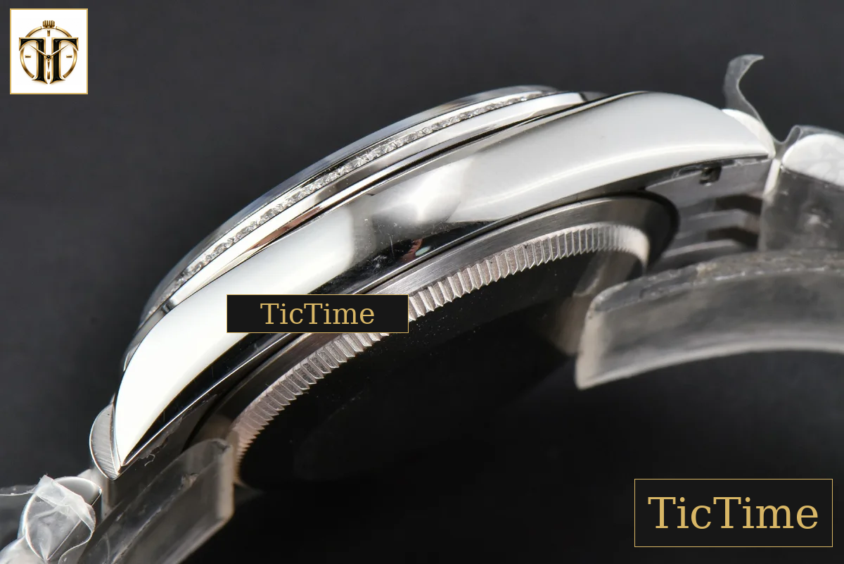 DateJust 36mm BPF Diamond Green Plam Dial Jubilee Bracelet A2824 — foto 18