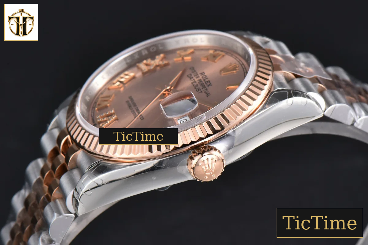 DateJust 126231 36mm VSF RG/SS 904L RG Dial Diamond Marker RG/SS Jubilee Bracelet VS3235 — foto 12