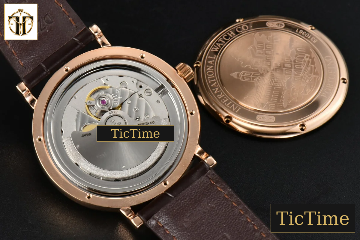 Portofino Automatic 40mm ZF RG Gray Dial RG Marker Brown Croc Strap A9019 — foto 12