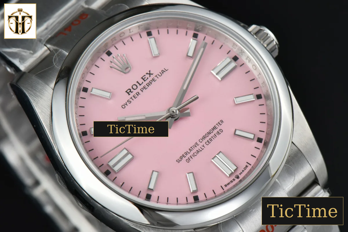 Oyster Perpetual 126000 36mm EWF Pink Dial SS Bracelet A3230 — foto 10