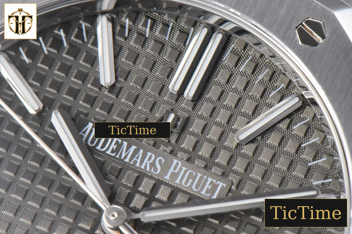 Royal Oak 15400 41mm ORF Gray Textured Dial SS Bracelet A3120 — foto 6