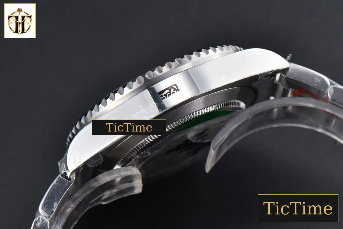 GMT Master II GRNR 904L 126710 40mm GMF Black/Gray Bezel Black Dial Osyter Bracelet VR3285 — foto 21
