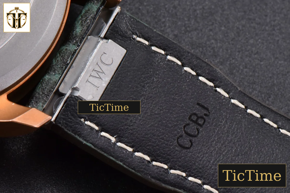 Big Pilot IW329702 43.8mm M+F Bronze Green Dial Green Leather Strap SEIKO 8N-24 — foto 31