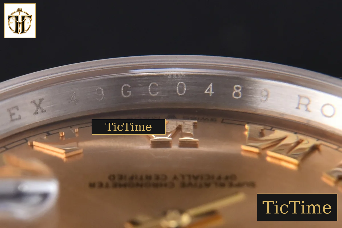 DateJust 904L 36mm GMF YG/SS Fluted Bezel YG Dial Roma Marker Jubilee Bracelet VR3235 — foto 12