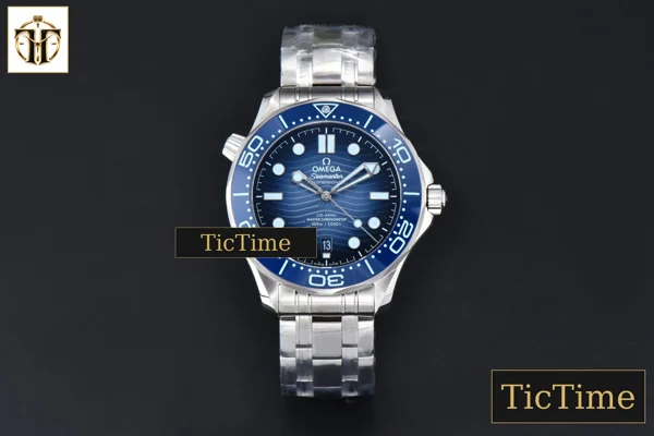 Foto frontal — Seamaster Diver 300M Summer 42mm VSF Blue Dial SS Bracelet VS8800