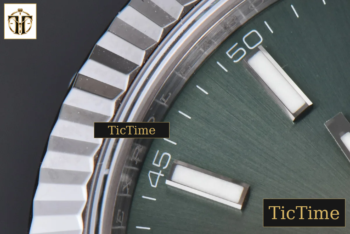 DateJust 904L Mint 126334 41mm VSF Green Dial Jubilee Bracelet VS3235 — foto 6