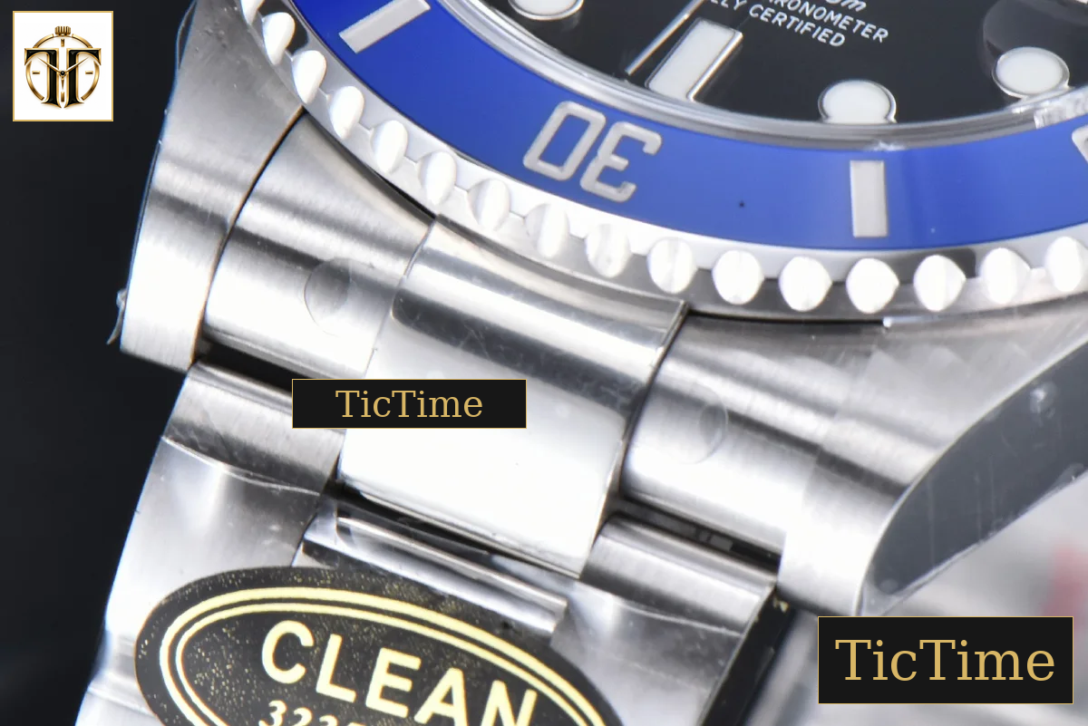 Submariner LB 904L 126619 41mm Clean Factory Ceramic Blue Dial SS Bracelet VR3235 — foto 10
