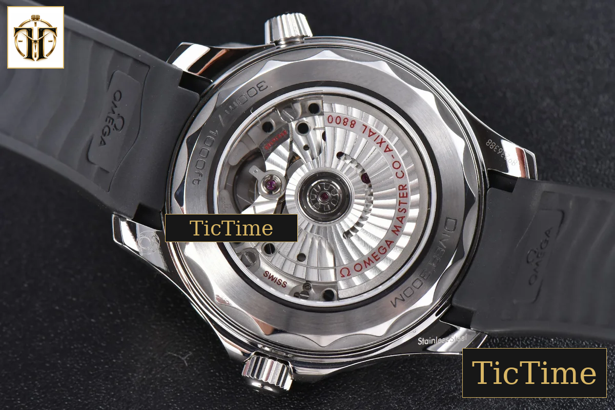 Seamaster Diver 300M 42mm VSF Black Dial Rubber Strap VS8800 — foto 15
