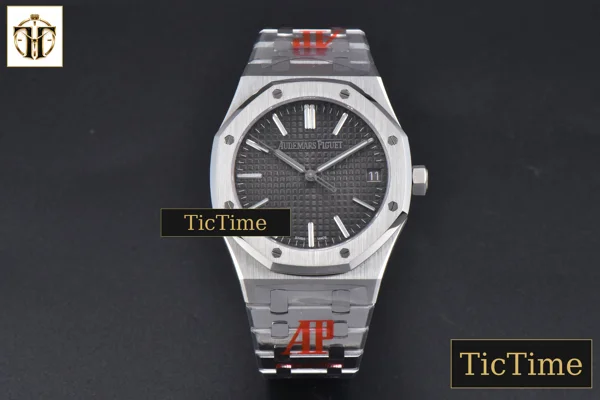 Foto frontal — Royal Oak “50th Anniversary” 15510 41mm ORF SS Green Dial SS Bracelet SA4302