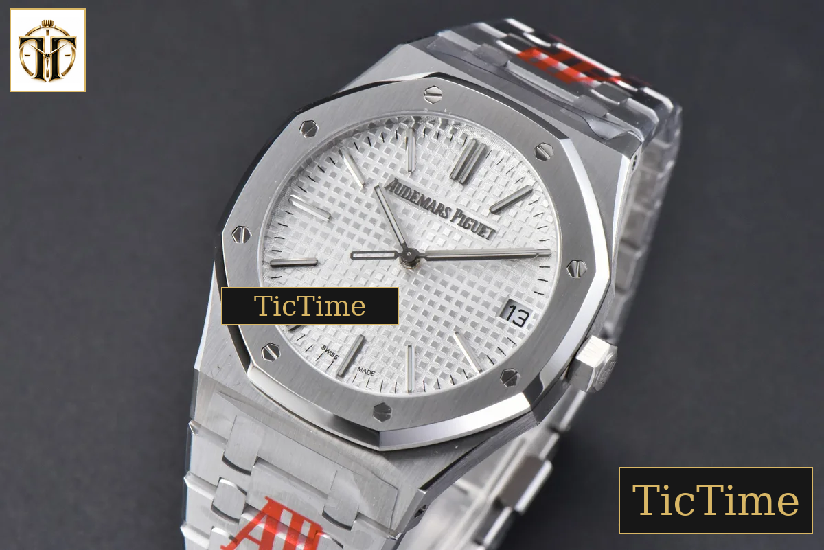 Royal Oak “50th Anniversary” 15510 41mm ORF SS White Dial SS Bracelet SA4302 — foto 5